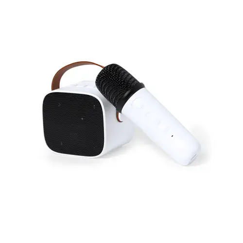 Pack de karaoke portátil con altavoz y micrófono ref 20263