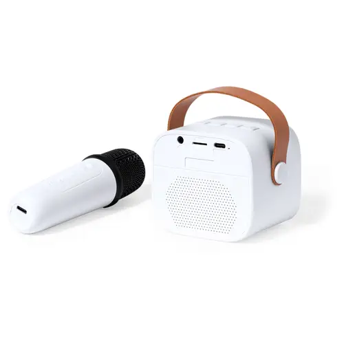 Pack de karaoke portátil con altavoz y micrófono ref 20263