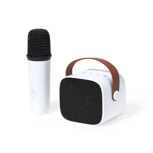 Pack de karaoke portátil con altavoz y micrófono ref 20263