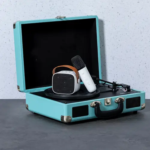 Pack de karaoke portátil con altavoz y micrófono ref 20263