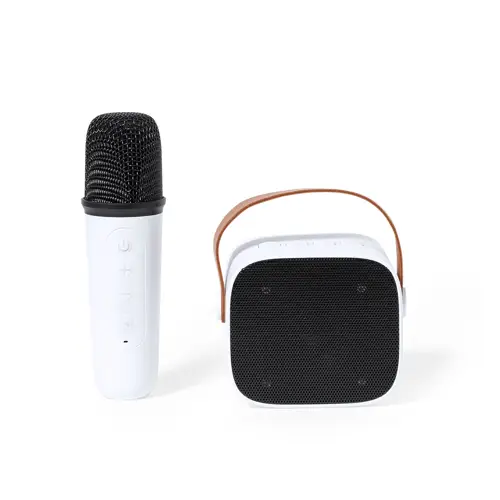 Pack de karaoke portátil con altavoz y micrófono ref 20263