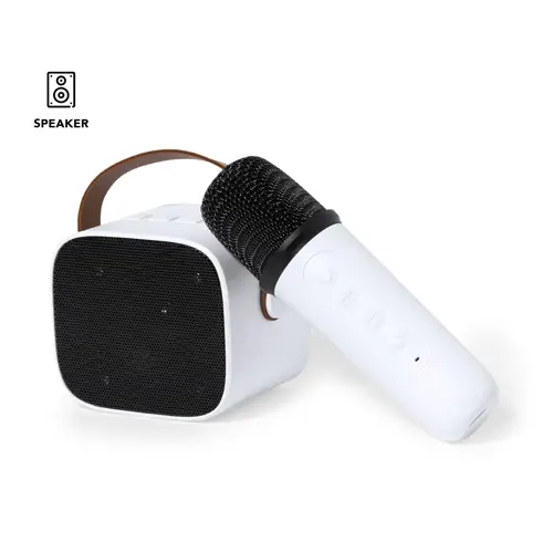 Pack de karaoke portátil con altavoz y micrófono ref 20263