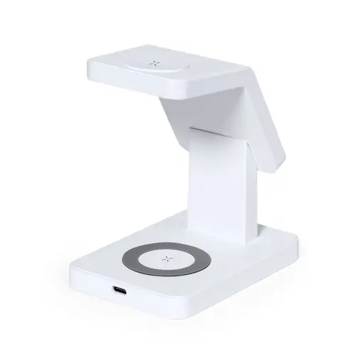 Multicargador inalámbrico 15W con soporte para gadgets ref 20264