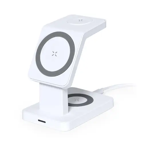 Multicargador inalámbrico 15W con soporte para gadgets ref 20264