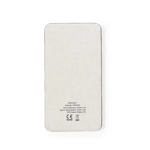 Batería auxiliar ecológica 5000 mAh con fibra de café ref 20277 - 03