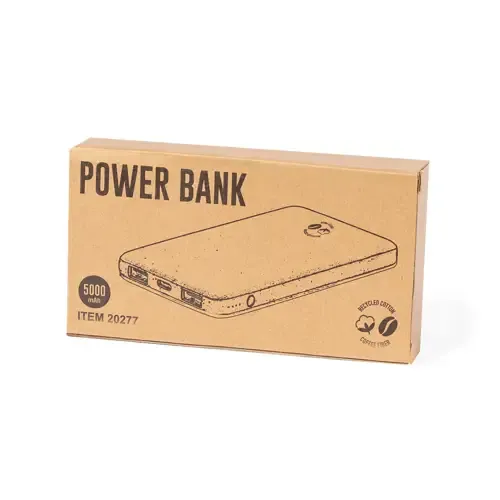 Batería auxiliar ecológica 5000 mAh con fibra de café ref 20277 - 05