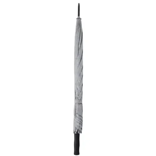 Paraguas automático antiviento gris jaspeado ref 20341 - 02