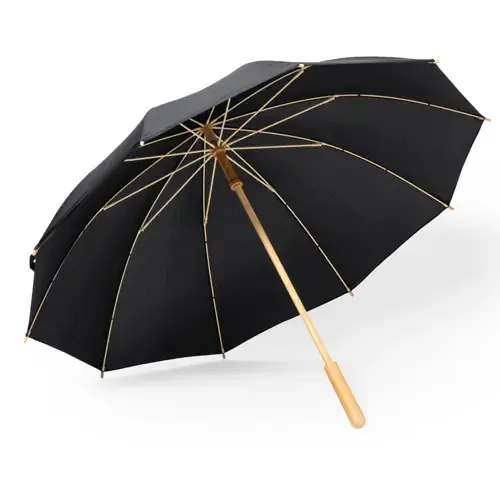 Paraguas RPET antiviento elegante en color negro ref 20342 - 03