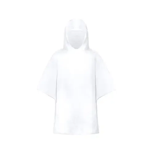 Poncho infantil RPET con funda y mosquetón ref 20346