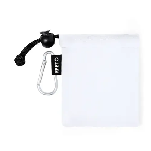 Poncho infantil RPET con funda y mosquetón ref 20346