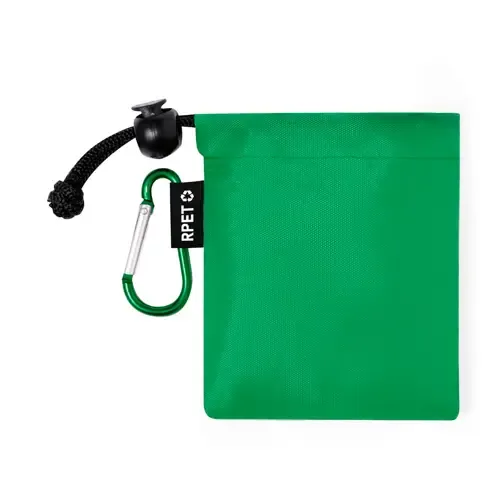 Poncho infantil RPET con funda y mosquetón ref 20346