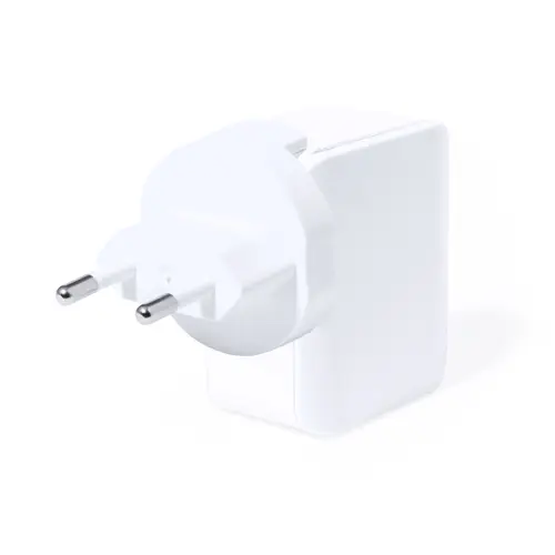 Adaptador de enchufes compacto con USB y Tipo C ref 20364