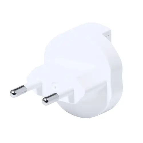 Adaptador de enchufes compacto con USB y Tipo C ref 20364