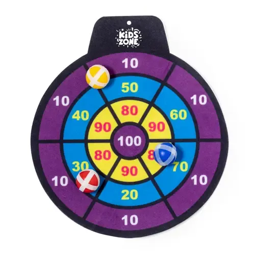 Diana de tela con pelotas de velcro para jugar ref 20373 - 03