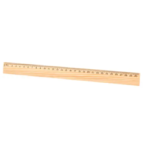 Regla de 30cm de madera para mediciones precisas ref 20378 - 01