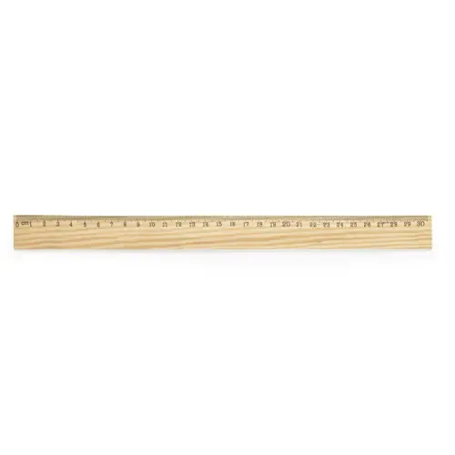 Regla de 30cm de madera para mediciones precisas ref 20378 - S C