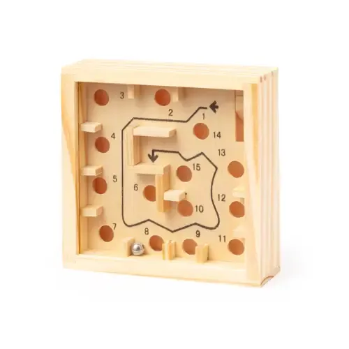 Juego de habilidad en madera supera laberinto ref 20402 - 01