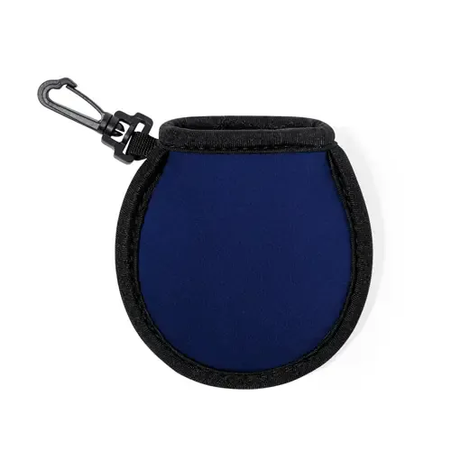 Funda limpiadora para pelotas de golf con paño interior ref 20426 - Marino