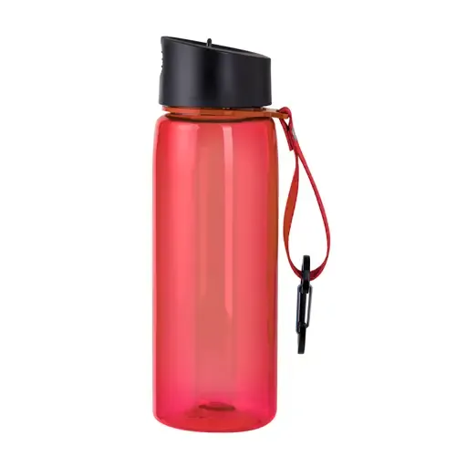 Bidón RPET 800 ml con dosificador plegable ref 20448 - Rojo