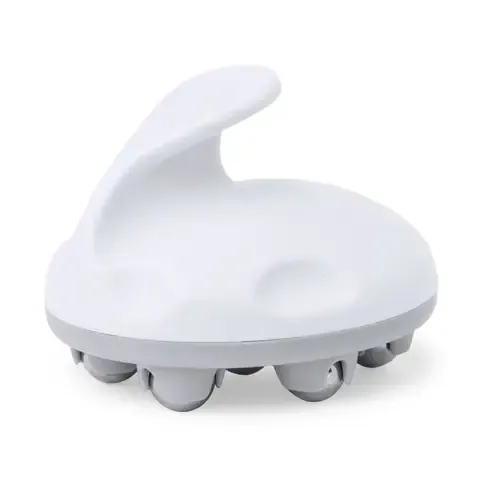 Masajeador ergonómico con bolas metálicas efecto frío ref 20563 - Blanco