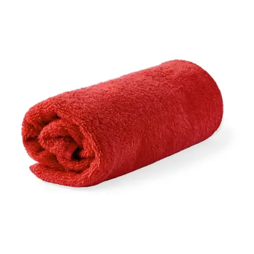 Toalla absorbente de Algodón Orgánico 50x100 cm ref 20598 - Rojo