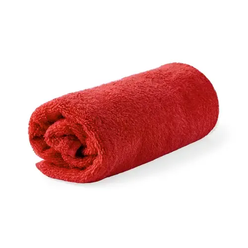 Toalla absorbente de Algodón Orgánico 350 g/m2 ref 20599 - Rojo