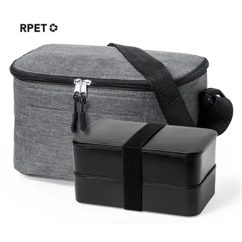 Nevera RPET con Fiambrera y Cubiertos Reciclados ref 20610 - 00