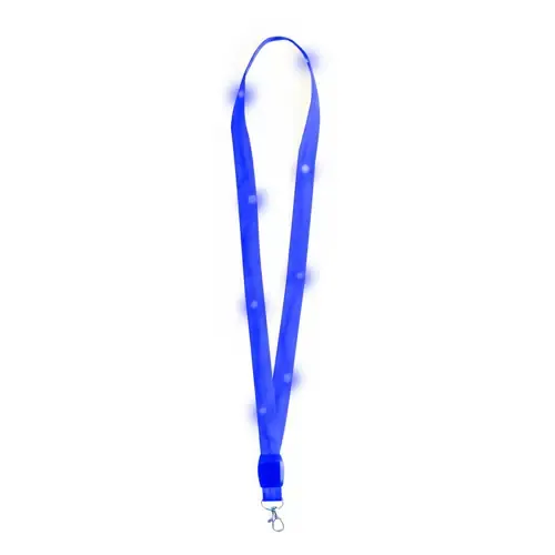 Lanyard Original con Luces LED y 3 Modos de Iluminación ref 20625 - Azul