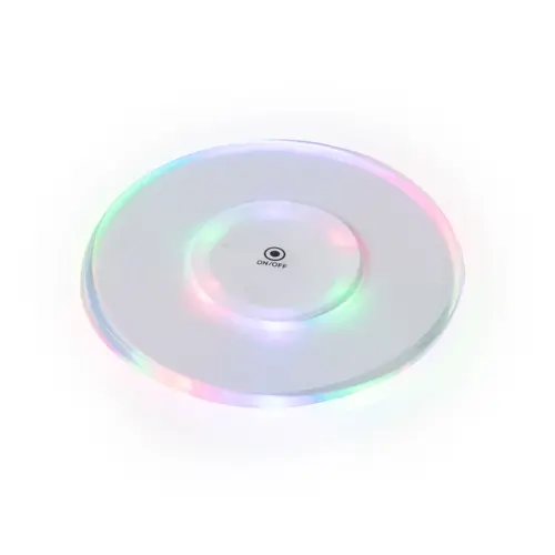 Posavasos LED Multicolor con 3 Modos de Iluminación ref 20630