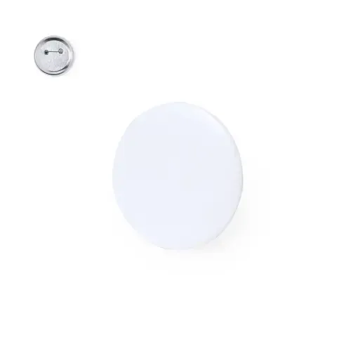 Pin blanco grande para estampación versátil ref 20637 - 00