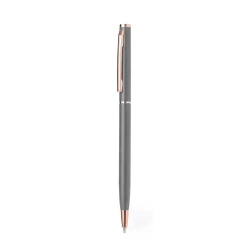 Bolígrafo de aluminio con mecanismo giratorio ref 20660 - Gris