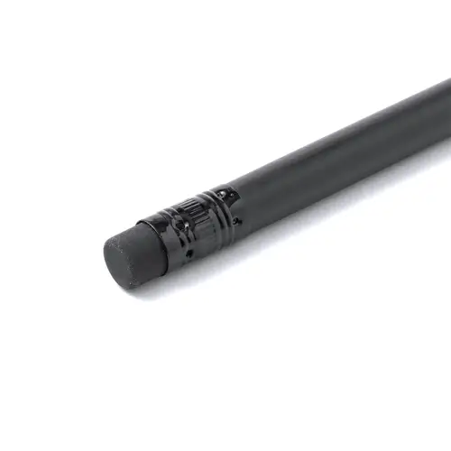 Lápiz de madera natural negro mate con punta afilada ref 20681
