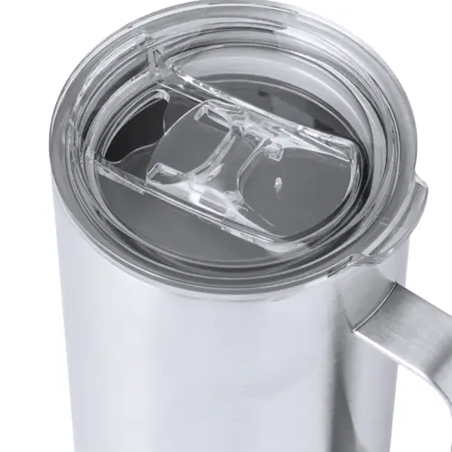 Taza térmica de acero reciclado con dosificador ref 20707