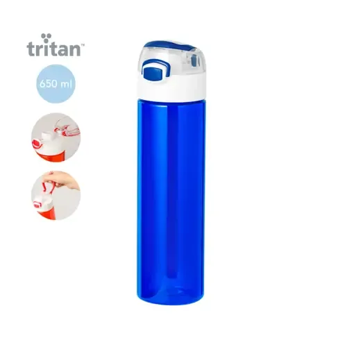 Bidón Tritan 650 ml con tapadera de fácil apertura ref 20725 - 00