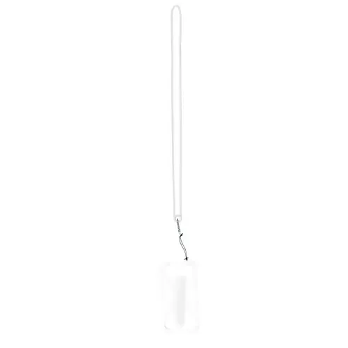 Lanyard de silicona con soporte para móvil ref 20747 - Blanco