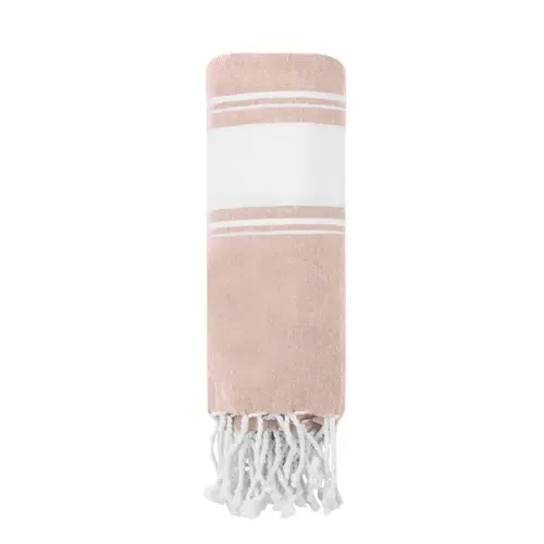 Pareo de toalla suave bicolor ideal para playa ref 20751 - Natural