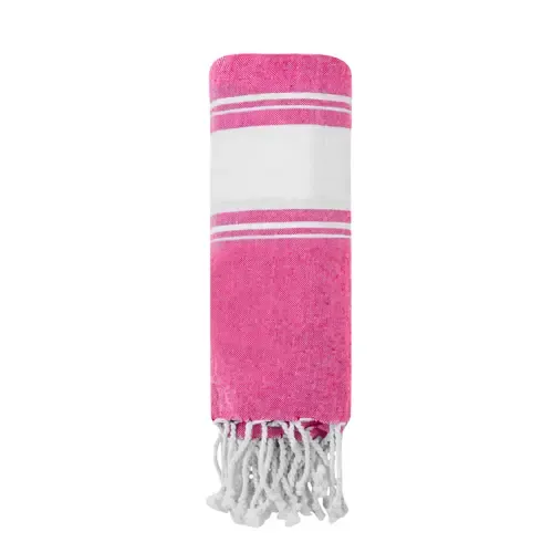 Pareo de toalla suave bicolor ideal para playa ref 20751 - Rosa