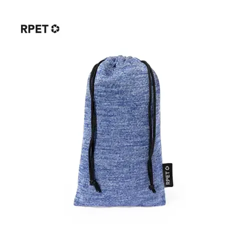 Funda para gafas microfibra RPET con cordones autocierre ref 20761 - 00