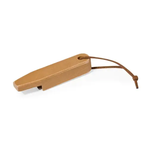 Abridor de botellas de madera ecológico con cordón ref 20811 - 01