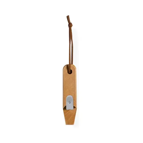 Abridor de botellas de madera ecológico con cordón ref 20811 - S C