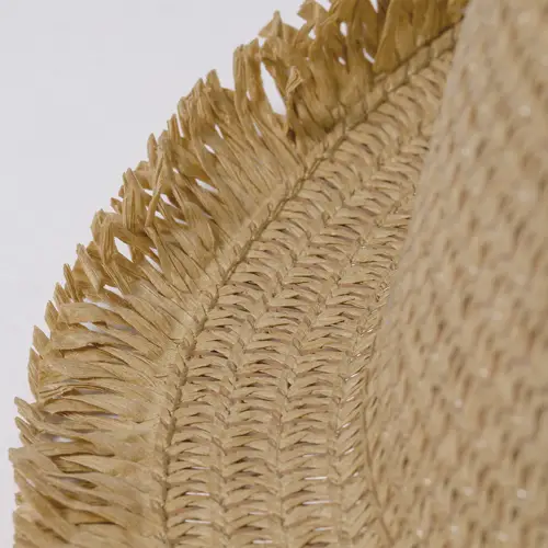 Sombrero de paja elegante con cinta ajustable ref 20822