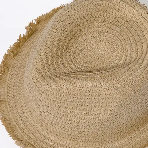 Sombrero de paja elegante con cinta ajustable ref 20822