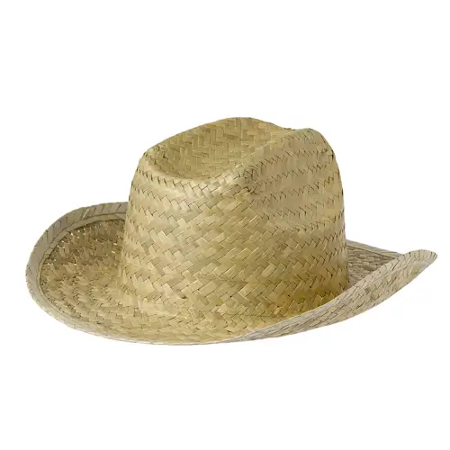 Sombrero de paja transpirable en verde natural ref 20823