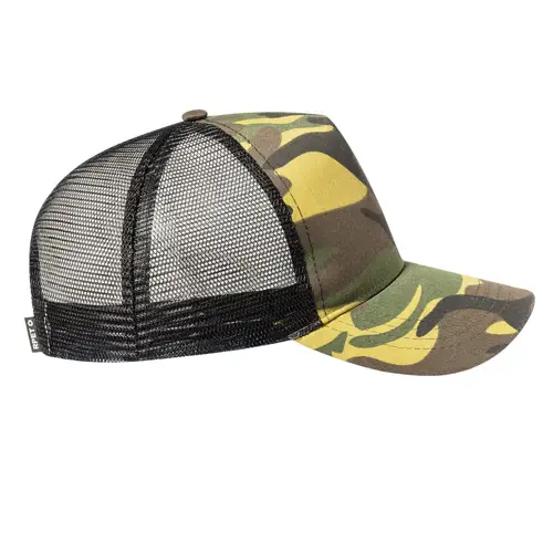 Gorra RPET de 5 paneles con diseño camuflaje ref 20825