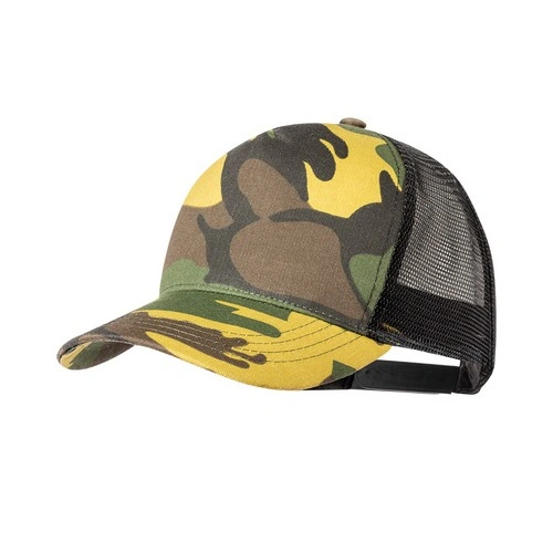 Gorra RPET de 5 paneles con diseño camuflaje ref 20825