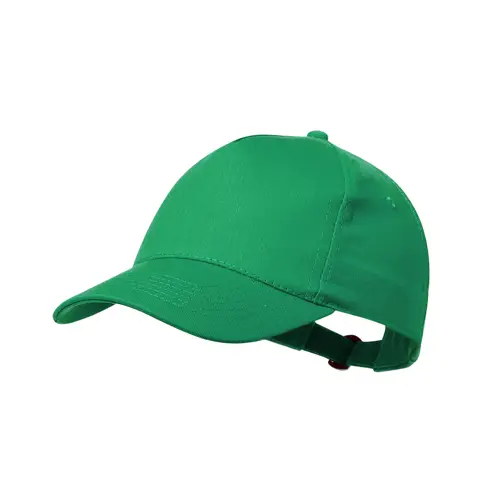 Gorra de 5 paneles algodón reciclado con cierre ajustable ref 20837