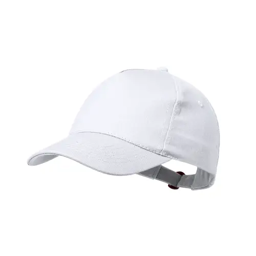 Gorra de 5 paneles algodón reciclado con cierre ajustable ref 20837