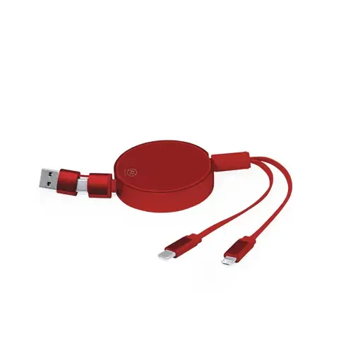 Cable Cargador Extensible de Aluminio Reciclado ref 20845 - 01