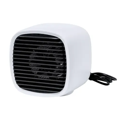 Mini calefactor portátil 600W ideal para espacios pequeños ref 20869 - Blanco