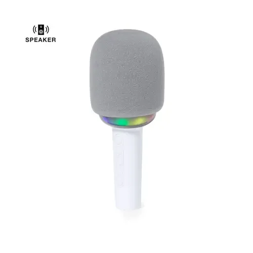 Altavoz Micrófono Portátil Bluetooth con Luces LED Multicolor ref 20871 - 00